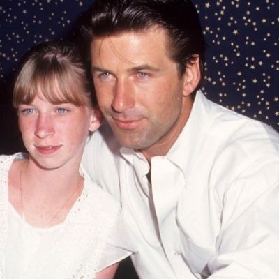 Elizabeth Keuchler with her brother, Alec Baldwin.